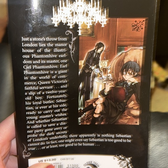 BLACK BUTLER MANGA ANIME VOLUME 1 BOOK - Picture 4 of 4